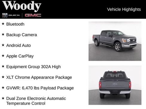 Used 2023 Ford F150 XLT w/ Equipment Group 302A High AWD/4WD image 3
