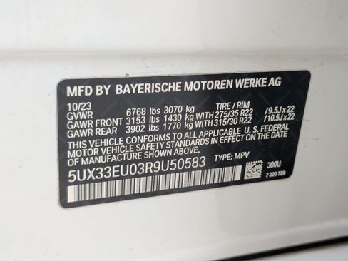 Used 2024 BMW X5 M60i w/ Executive Package AWD/4WD image 44