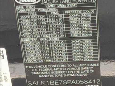 Certified 2023 Land Rover Range Rover Long Wheelbase Autobiography AWD/4WD image 26