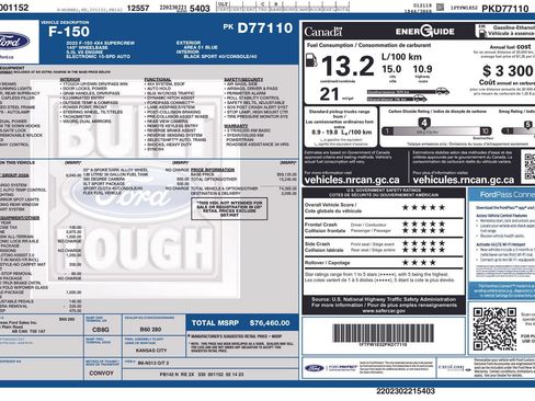 Used 2023 Ford F150 XLT w/ Equipment Group 302A High AWD/4WD image 4