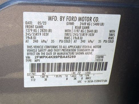Used 2023 Ford Edge Titanium AWD/4WD image 26