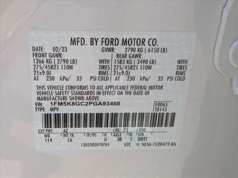 Used 2023 Ford Explorer ST w/ Equipment Group 401A AWD/4WD image 27