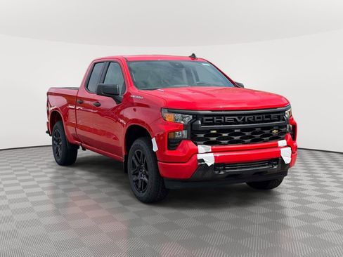 New 2026 Chevrolet Silverado 1500 Custom w/ Turbomax Blackout Package AWD/4WD image 1