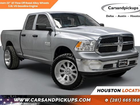 Used 2021 RAM 1500 Tradesman w/ Chrome Plus Package RWD image 1