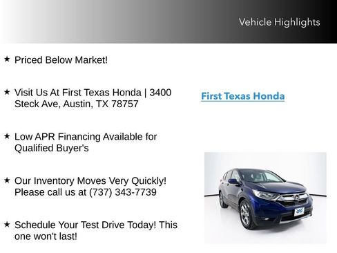 Used 2017 Honda CR-V EX-L image 10