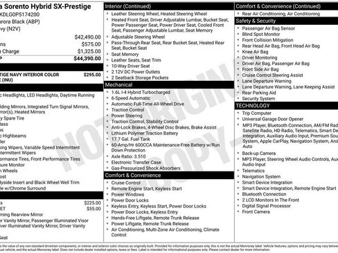 Certified 2023 Kia Sorento SX Prestige AWD/4WD image 10