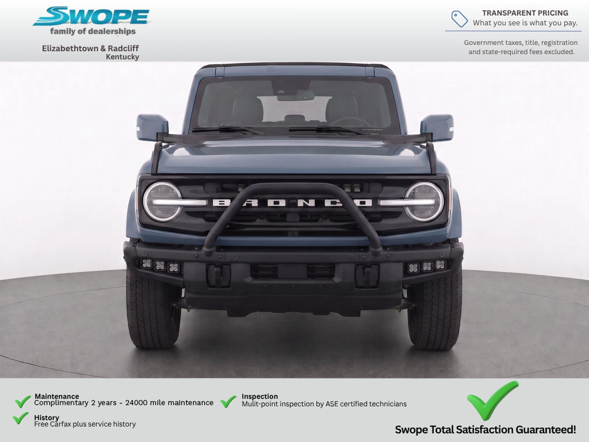 Used 2022 Ford Bronco Outer Banks AWD/4WD image 2