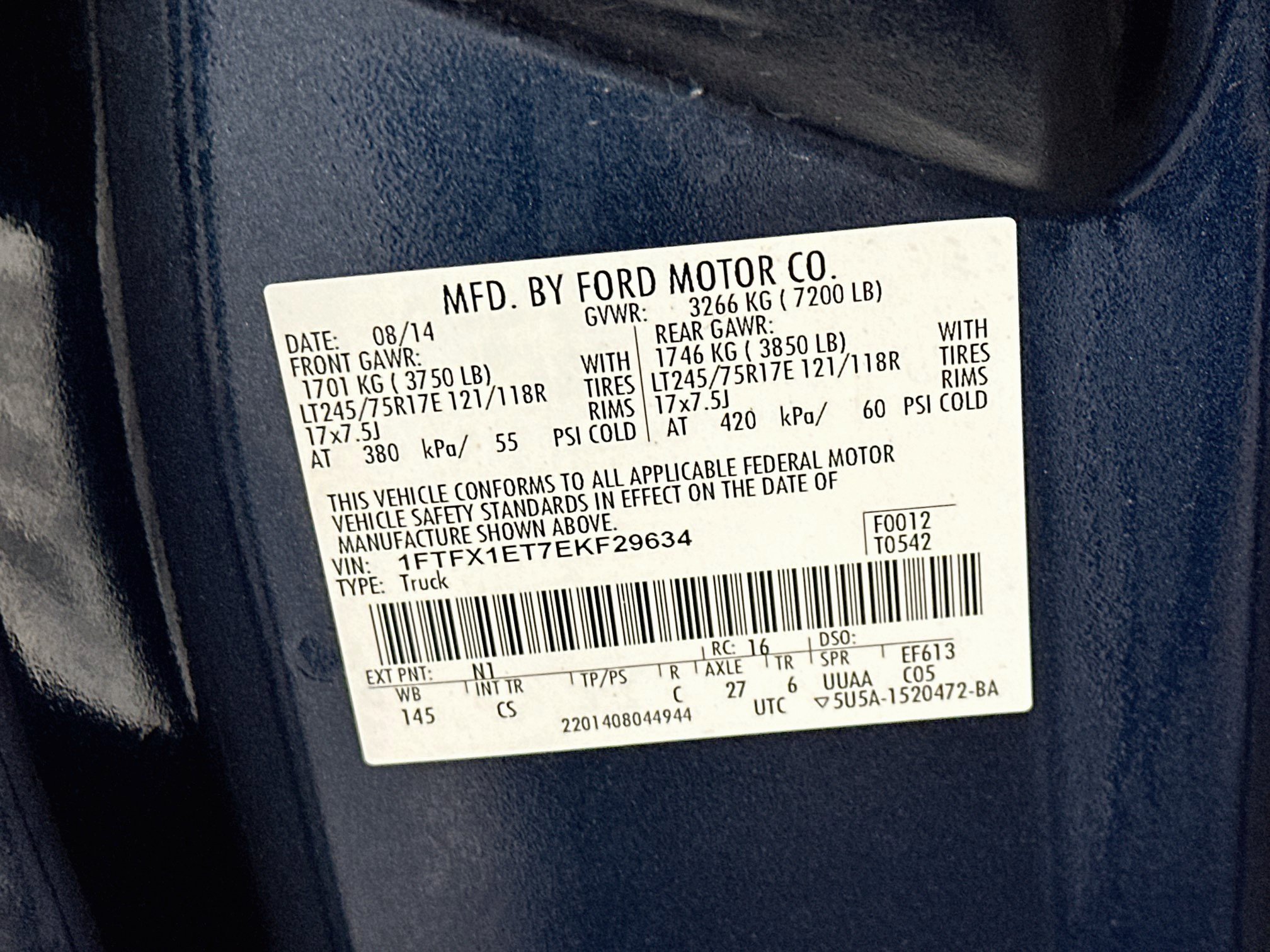 Used 2014 Ford F150 XL w/ Power Equipment Group AWD/4WD image 12