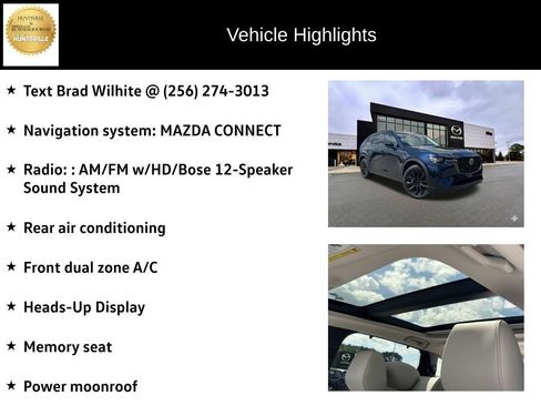 Certified 2026 MAZDA CX-90 3.3 Turbo w/ Premium Sport Pkg AWD/4WD image 6