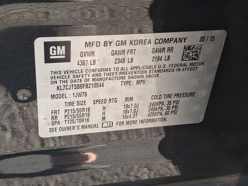 Used 2015 Chevrolet Trax LTZ image 26