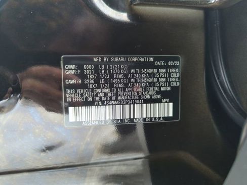 Used 2023 Subaru Ascent Premium w/ Convenience Package image 36