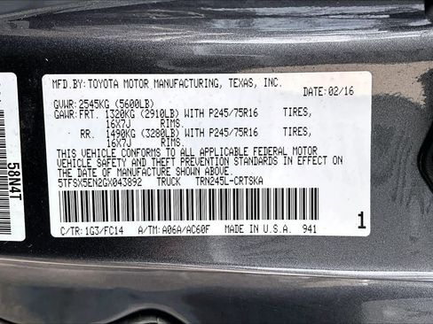 Used 2016 Toyota Tacoma SR5 image 36