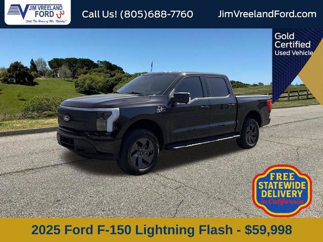 Certified 2025 Ford F150 Lightning Flash AWD/4WD image 1