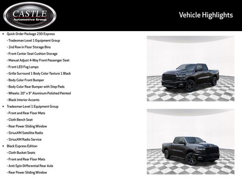 New 2026 RAM 1500 Express AWD/4WD image 3