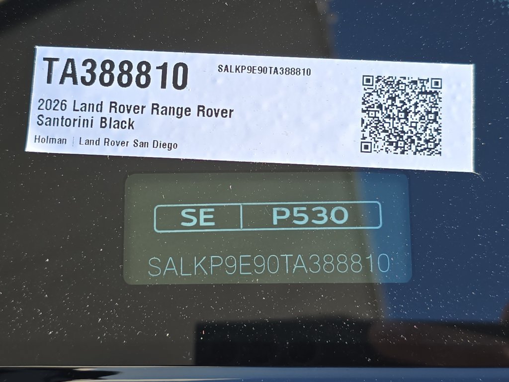 New 2026 Land Rover Range Rover SE AWD/4WD image 37