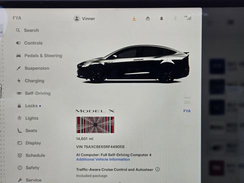 Used 2024 Tesla Model X Plaid AWD/4WD image 14