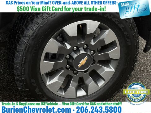 Used 2022 Chevrolet Silverado 2500 Custom w/ Custom Value Package AWD/4WD image 28