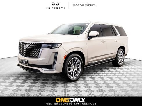 Used 2021 Cadillac Escalade Premium Luxury w/ Driver Assist Tech Package image 1