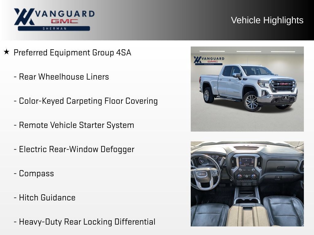 Used 2019 GMC Sierra 1500 SLT w/ SLT Premium Package RWD image 11