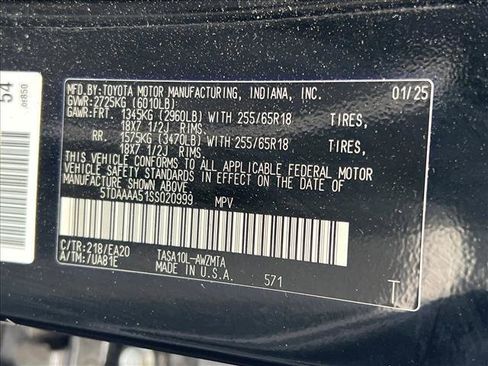 Used 2025 Toyota Grand Highlander FWD image 27