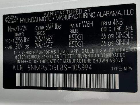 Used 2025 Hyundai Santa Fe Calligraphy AWD/4WD image 35