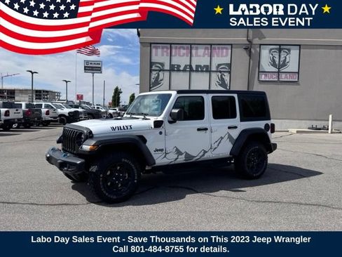 Used 2023 Jeep Wrangler Unlimited w/ Cold Weather Group AWD/4WD image 1