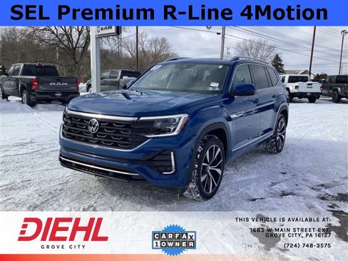Used 2025 Volkswagen Atlas SEL Premium R-Line image 3