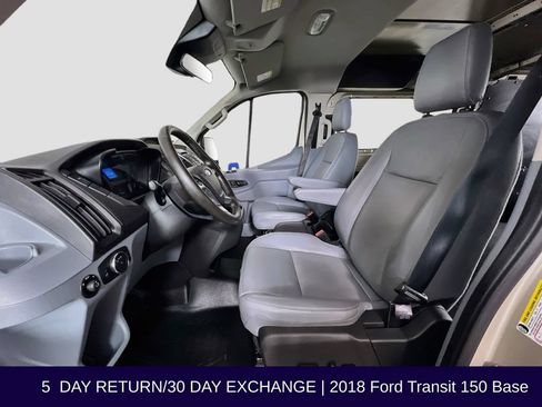 Certified 2018 Ford Transit 150 148 Low Roof w/ Premium Package RWD image 13