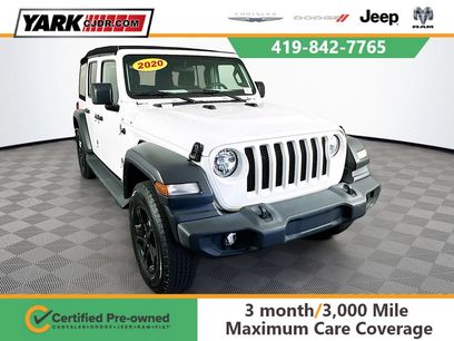 Certified 2020 Jeep Wrangler Unlimited Sport S