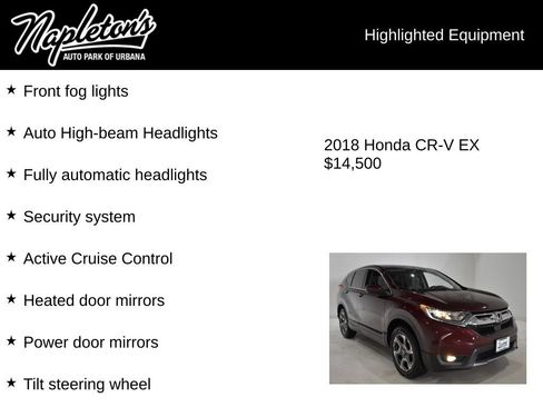 Used 2018 Honda CR-V EX image 16