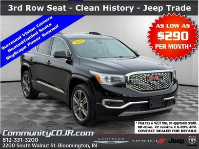 Used 2019 GMC Acadia Denali w/ Technology Package