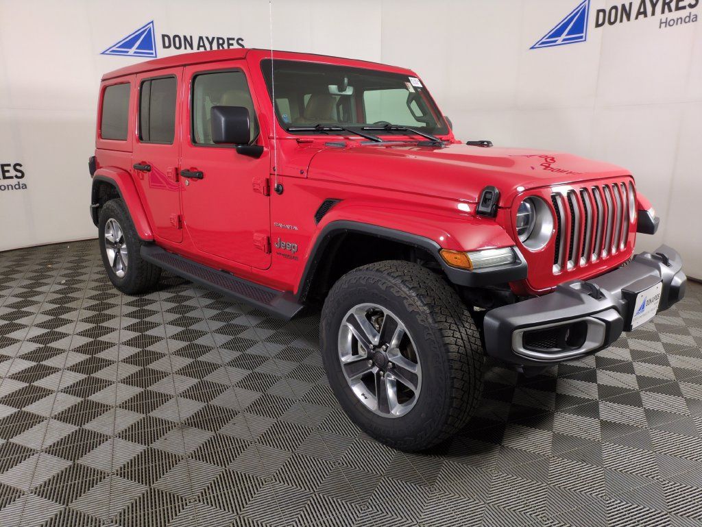 Used 2020 Jeep Wrangler Unlimited Sahara AWD/4WD image 11