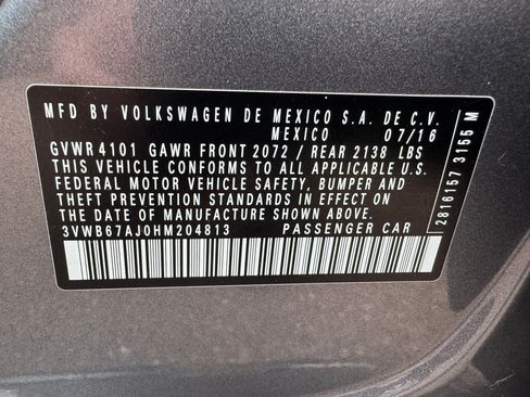 Used 2017 Volkswagen Jetta SE FWD image 22