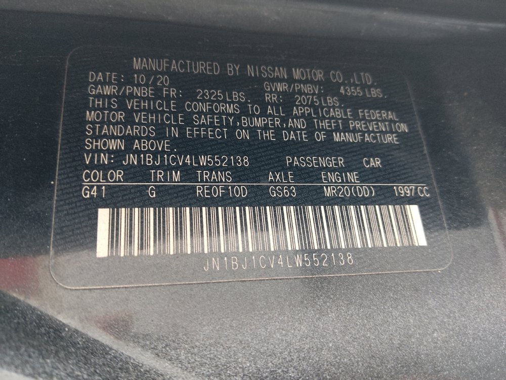 Used 2020 Nissan Rogue Sport S FWD image 33