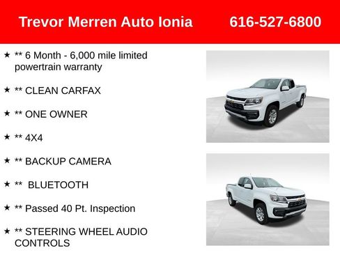 Used 2022 Chevrolet Colorado LT w/ Fleet Safety Package AWD/4WD image 8