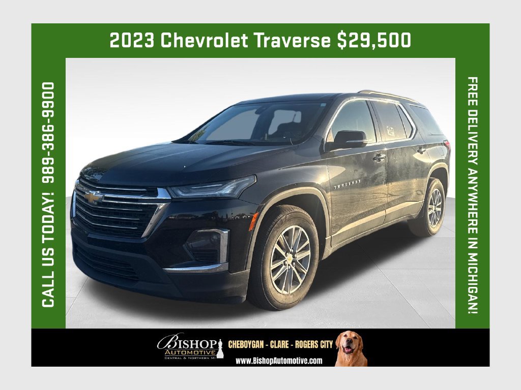 Used 2023 Chevrolet Traverse LT w/ LPO, Floor Liner Package AWD/4WD 360° Tour