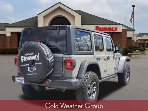 Used 2023 Jeep Wrangler Unlimited Rubicon 4xe w/ Cold Weather Group AWD/4WD image 4