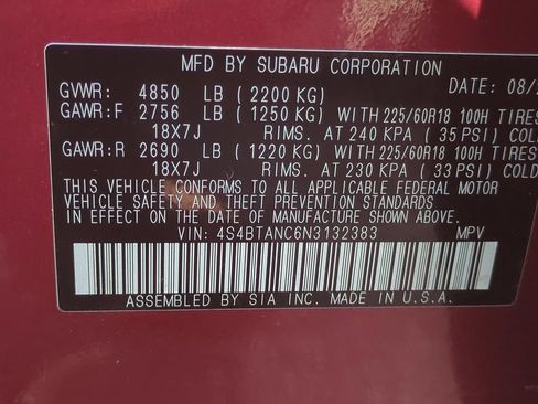 Used 2022 Subaru Outback Limited w/ Popular Package #2 AWD/4WD image 25