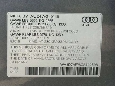 Used 2016 Audi Q5 3.0T Premium Plus w/ Technology Package AWD/4WD image 45