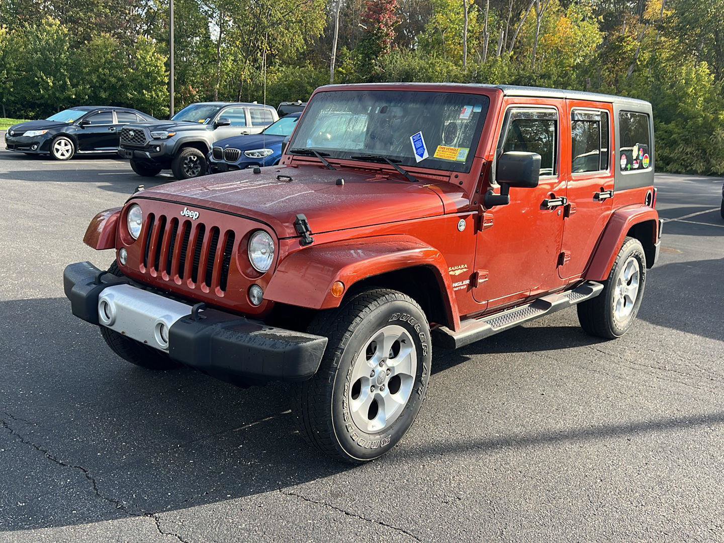 Used 2014 Jeep Wrangler Unlimited Sahara w/ Max Tow Package AWD/4WD image 2