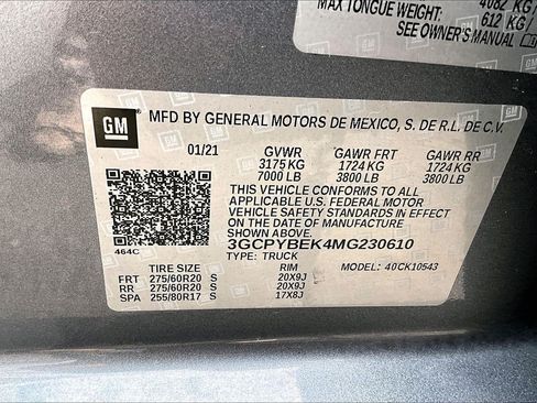 Used 2021 Chevrolet Silverado 1500 Custom AWD/4WD image 28