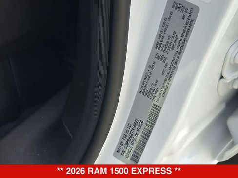 New 2026 RAM 1500 Express RWD image 36