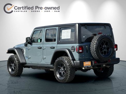 Certified 2025 Jeep Wrangler Unlimited Sport S 4xe AWD/4WD image 6