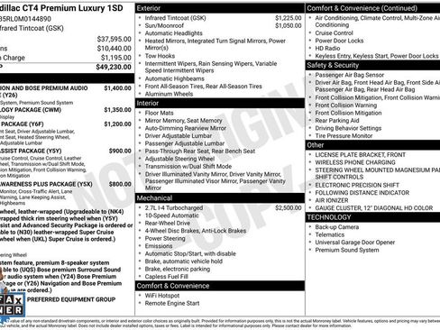 Used 2021 Cadillac CT4 Premium Luxury image 4