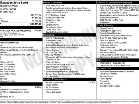 Certified 2023 Volkswagen Jetta Sport FWD image 34