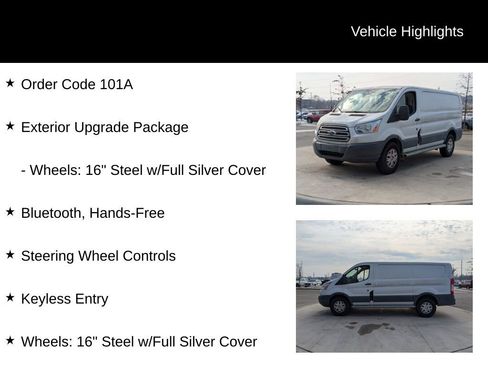 Used 2015 Ford Transit 250 130 Low Roof w/ Exterior Upgrade Package image 6