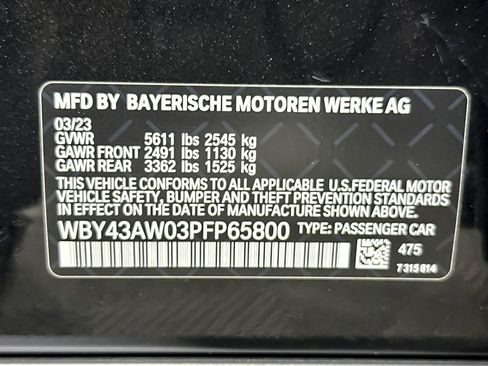 Used 2023 BMW i4 eDrive35 w/ Premium Package RWD image 27