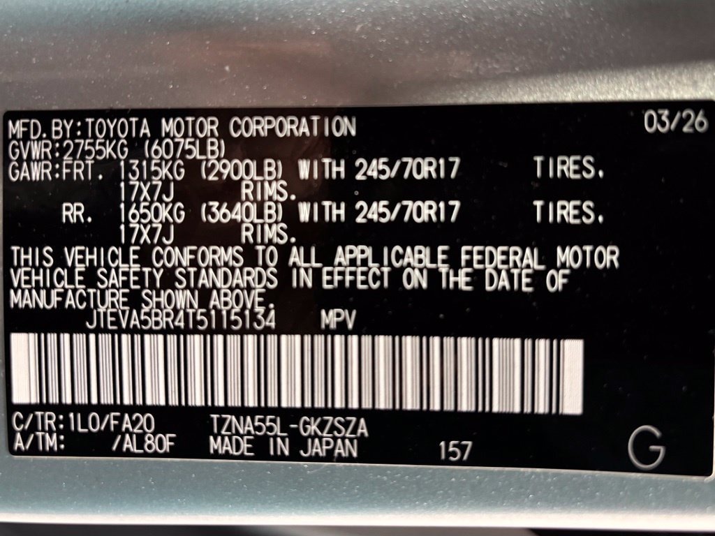 Used 2026 Toyota 4Runner SR5 AWD/4WD image 11