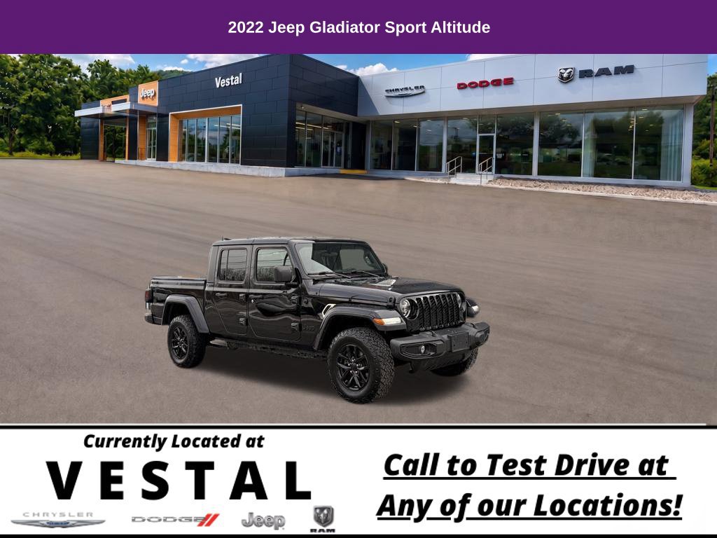Used 2022 Jeep Gladiator Sport AWD/4WD 360° Tour