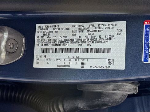 Used 2022 Lincoln Corsair AWD w/ Equipment Group 101A image 34